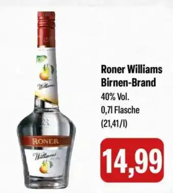 Feneberg Roner Williams Birnen-Brand Angebot