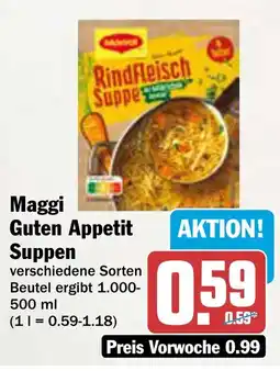 AEZ Maggi Rindfleisch Suppe Angebot
