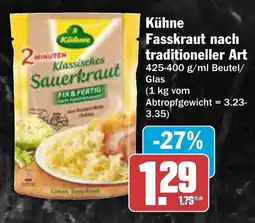 AEZ Kühne Fasskraut nach traditioneller Art Angebot