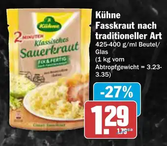 AEZ Kühne Fasskraut nach traditioneller Art Angebot