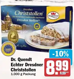 AEZ Dr. Quendt Echter Dresdner Christstollen Angebot