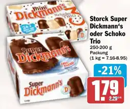 AEZ Storck Super Dickmann's oder Schoko Trio Angebot