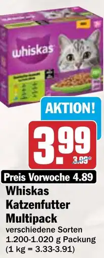 AEZ Whiskas Katzenfutter Multipack Angebot