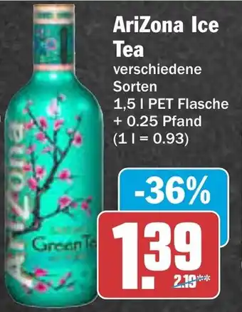 AEZ AriZona Ice Tea Angebot