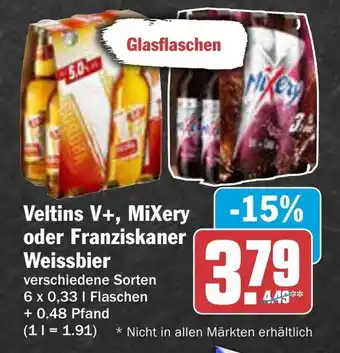 AEZ Veltins V+, MiXery oder Franziskaner3 Weissbier Angebot