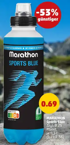 PENNY MARATHON Sports Blue Angebot