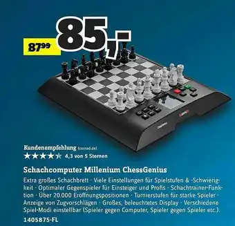 Conrad Schachcomputer Millenium Chessgenius Angebot