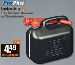V Baumarkt ProPlus Benzinkanister Angebot