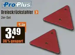 V Baumarkt Pro Plus Dreieckrückstahler Angebot