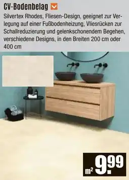 V Baumarkt CV-Bodenbelag Angebot