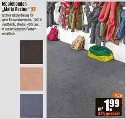 V Baumarkt Teppichboden „Malta Resine" Angebot
