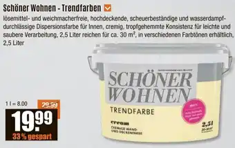 V Baumarkt Schöner Wohnen Trendfarben Angebot