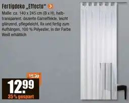 V Baumarkt Fertigdeko „Effecto“ Angebot