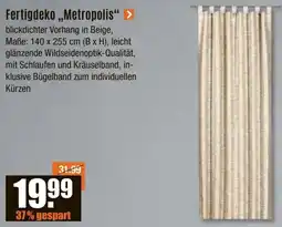 V Baumarkt Fertigdeko ,,Metropolis" Angebot