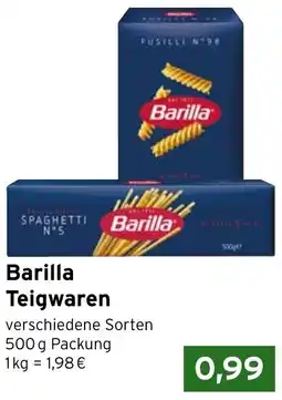 CAP Markt Barilla Teigwaren Angebot