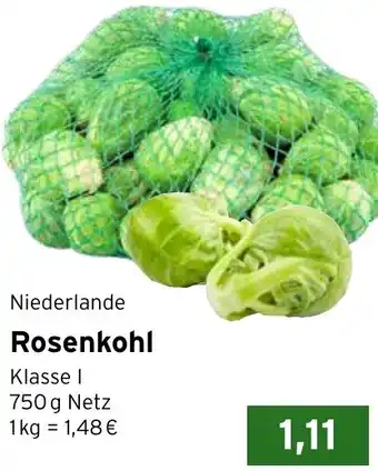 CAP Markt Rosenkohl Angebot