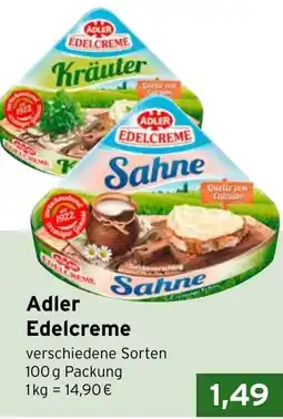 CAP Markt Adler Edelcreme Angebot