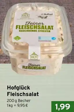 CAP Markt Hofglück Fleischsalat Angebot