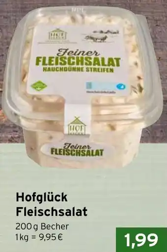 CAP Markt Hofglück Fleischsalat Angebot