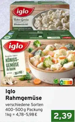 CAP Markt Iglo Rahmgemüse Angebot