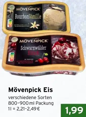 CAP Markt Mövenpick Eis Angebot