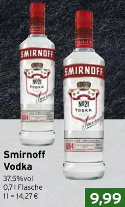 CAP Markt Smirnoff Vodka Angebot