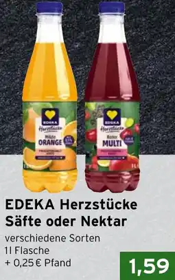 CAP Markt EDEKA Herzstücke Säfte oder Nektar Angebot