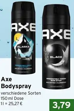 CAP Markt Ахе Bodyspray Angebot