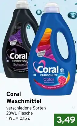 CAP Markt Coral Waschmittel Angebot