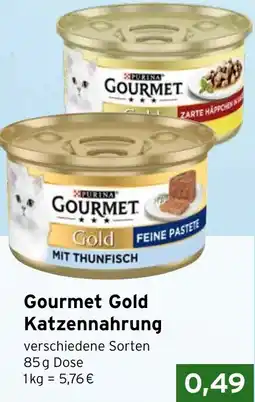 CAP Markt PURINA Gourmet Gold Katzennahrung Angebot