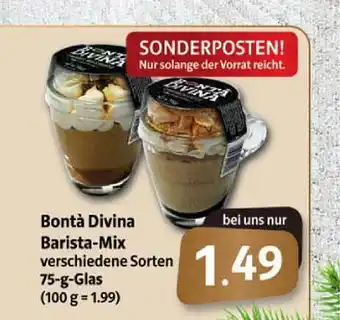 Markant Markt Bonta Divina Barista-mix Angebot