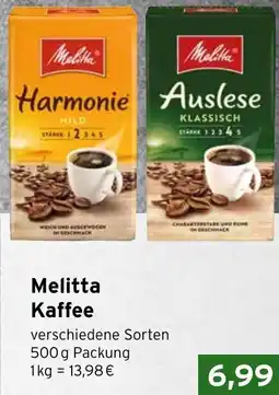 CAP Markt Melitta Kaffee Angebot