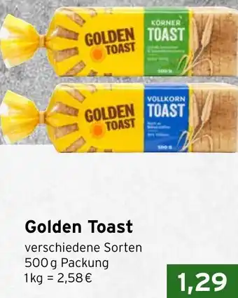 CAP Markt Golden Toast Angebot