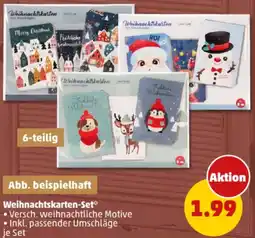 PENNY Weihnachtskarten-Set Angebot