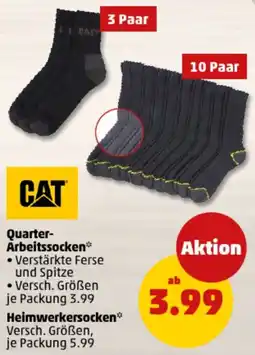 PENNY CAT Quarter Arbeitssocken Angebot
