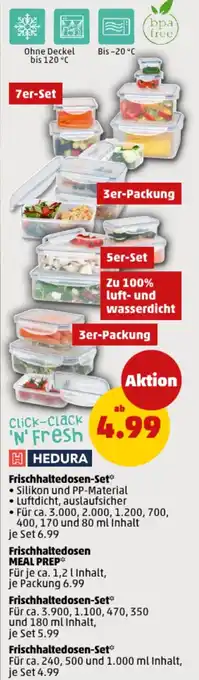 PENNY HEDURA Frischhaltedosen-Set Angebot