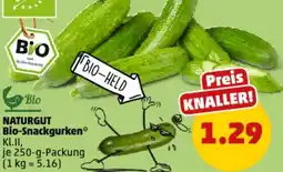 PENNY NATURGUT Bio-Snackgurken Angebot