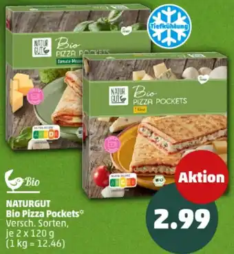 PENNY NATURGUT Bio Pizza Pockets Angebot