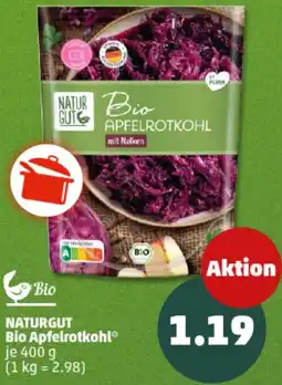 PENNY NATURGUT Bio Apfelrotkohl Angebot