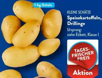 Aldi Süd KLEINE SCHÄTZE Speisekartoffeln, Drillinge Angebot
