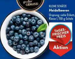 Aldi Süd KLEINE SCHÄTZE Heidelbeeren Angebot