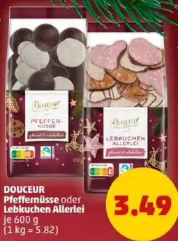 PENNY DOUCEUR Pfeffernüsse oder Lebkuchen Allerlei Angebot