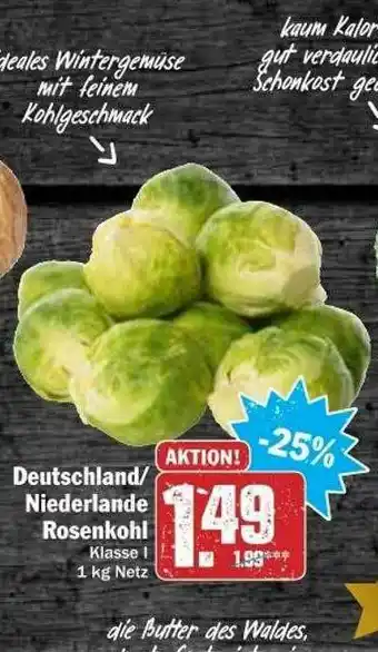 dodenhof Deutschland Oder Niederlande Rosenkohl Angebot