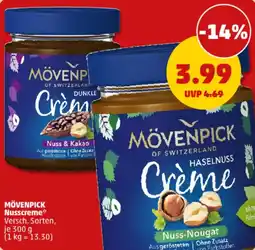 PENNY MÖVENPICK Nusscreme Angebot