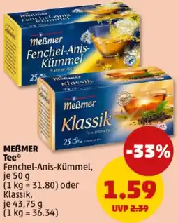 PENNY Meßmer Tee Angebot