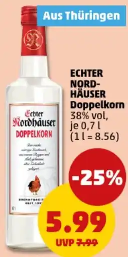 PENNY ECHTER NORDHÄUSER Doppelkorn Angebot