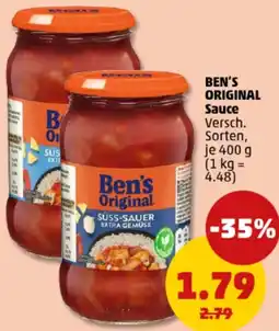 PENNY BEN'S ORIGINAL Sauce Angebot