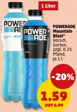 PENNY POWERADE Mountain Blast Angebot