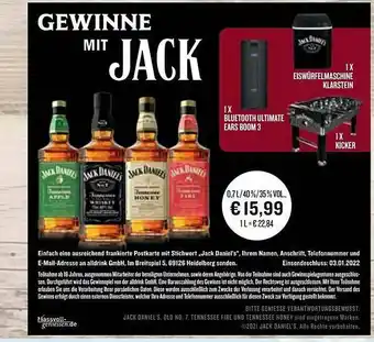 alldrink Jack Daniel's Angebot