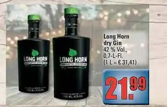 alldrink Long Horn Dry Gin Angebot